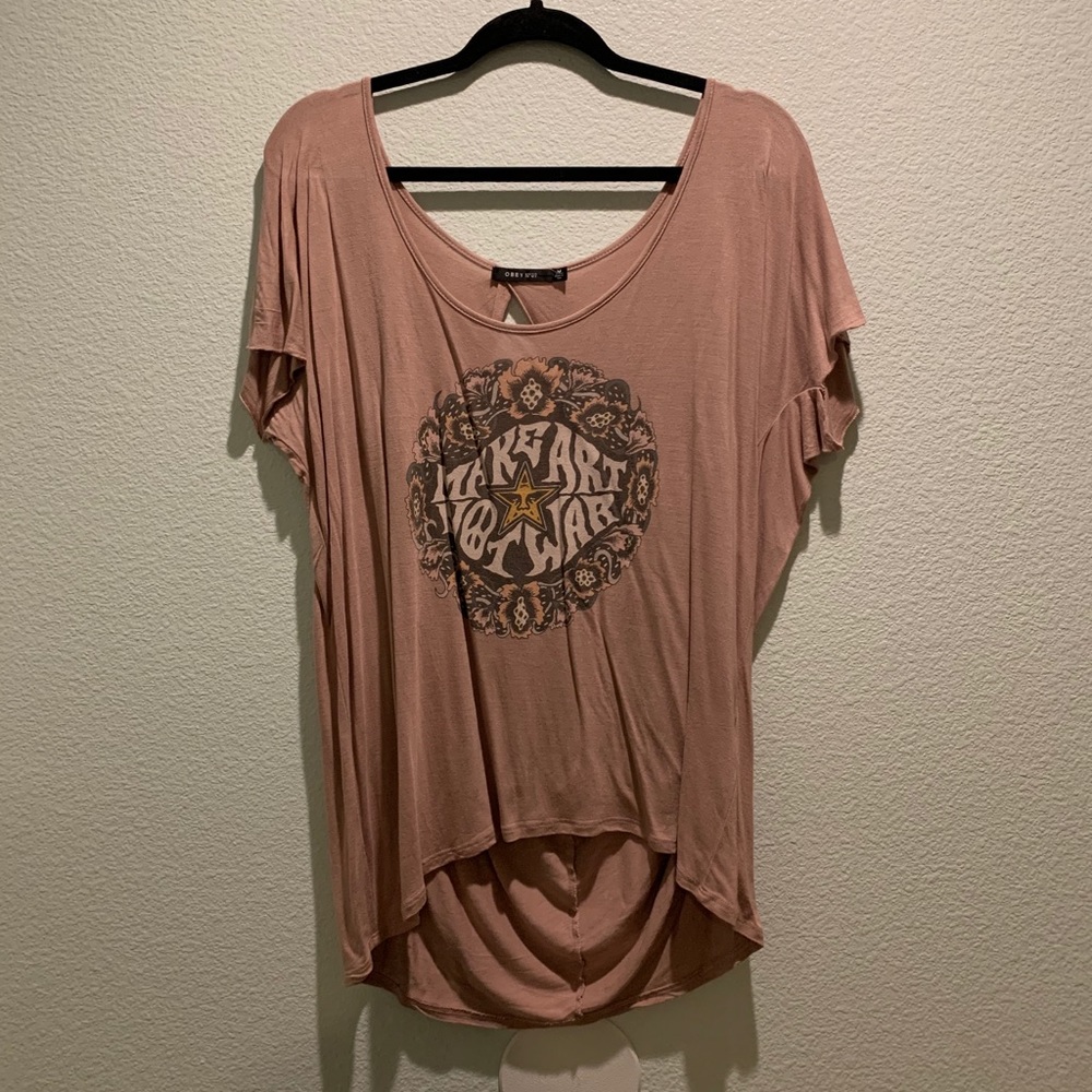 Make Art Not War Tee-Shirt